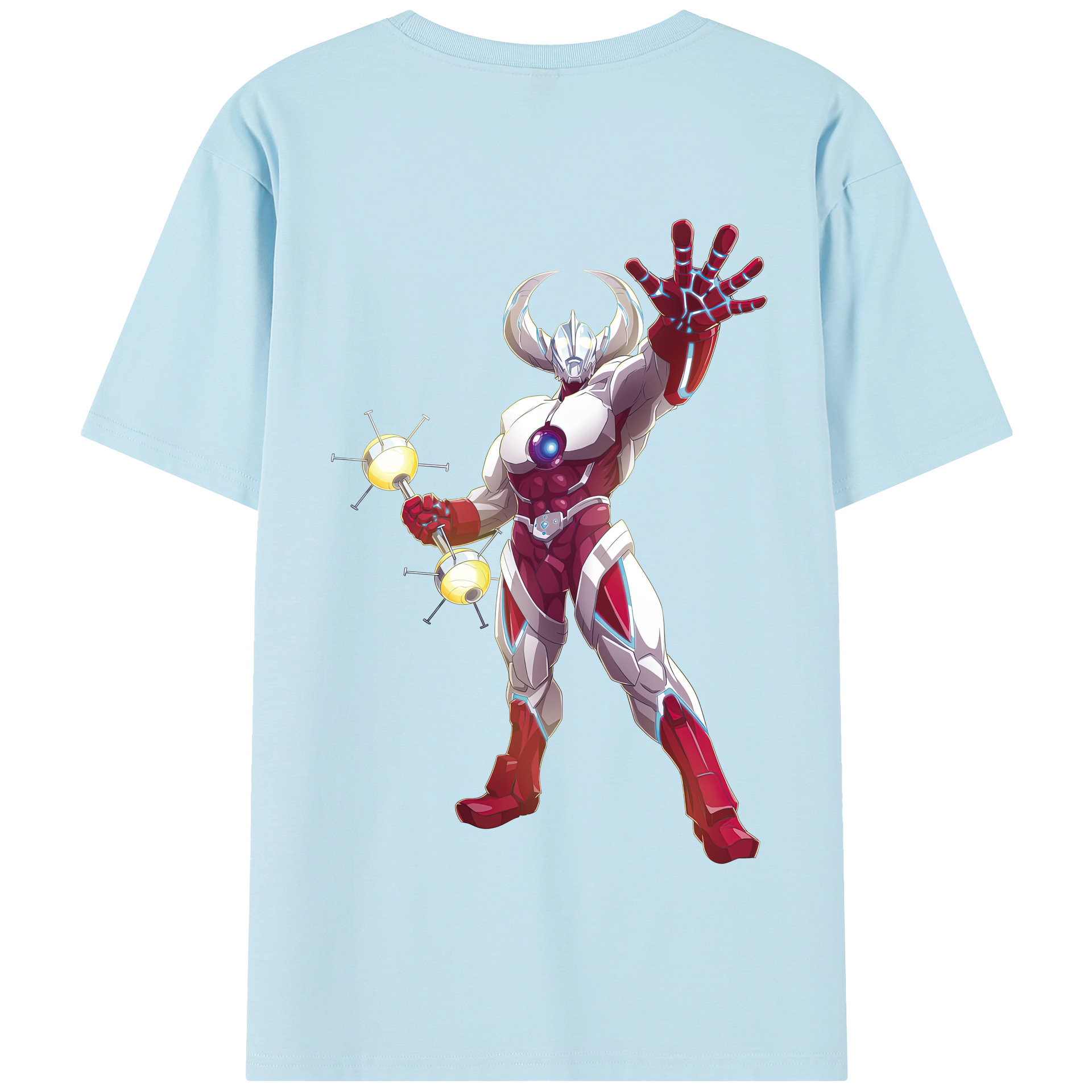 （画像用） ウルトラマン Ultraman 綿100％半袖Tシャツ（背面プリント）